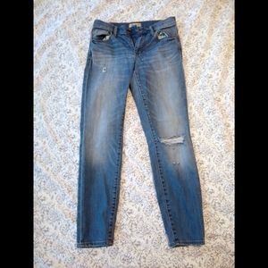 Madewell 9" high riser skinny skinny jeans